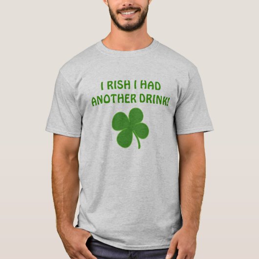 IK HEB EEN ANDERE DRINK. T-SHIRT (Voorkant)