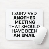 Ik heb een andere vergadering overleven die een muismat (Met muis)
