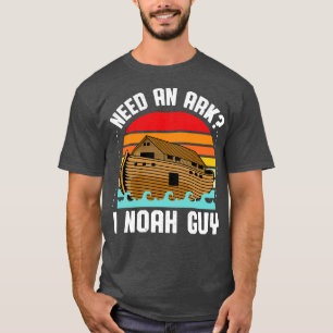 Ik heb een Ark I Noah Guy Funny Christelijk Pun n T-shirt