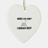 Ik heb een ark nodig. keramisch ornament (Rechts)
