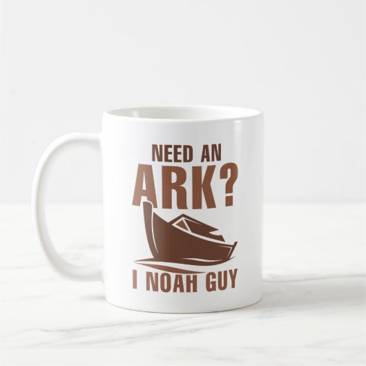 Ik heb een ark nodig. koffiemok (Links)