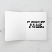 IK HEB EEN BALLON EN JE VERJAARDAG IS NIET GRAPPIG KAART (Binnen)