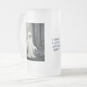 Ik heb een beetje herfstgevoel matglas bierpul (Voorkant links)