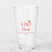 Ik heb een bemanningsvrijgezelle glas (Voorkant)