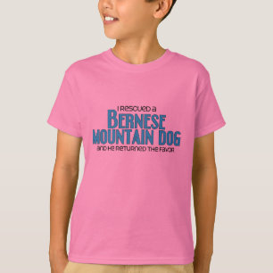 Ik heb een Bernese Mountain Dog gered T-shirt