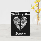 Ik heb een beschermengel in de hemel die ik Broede Kaart (Gele Bloem)