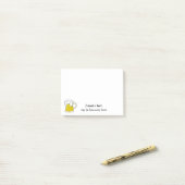 Ik heb een bieradvertentie nodig post-it® notes (Op bureau)