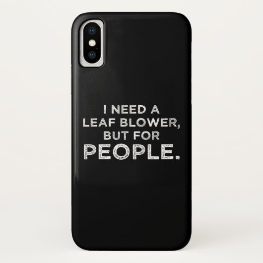 Ik heb een bladerbloem nodig, maar voor mensen Case-Mate iPhone case (Achterkant)