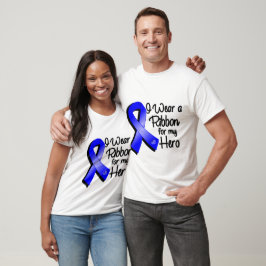 Ik heb een blauw lint Draag voor mijn helo T-shirt