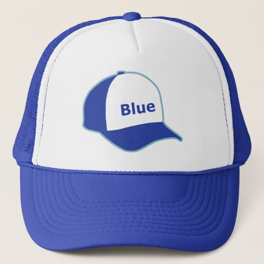 Ik heb een blauw Pet Draag (Voorkant)