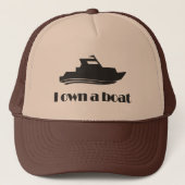 Ik heb een Boat Trucker Pet (Voorkant)