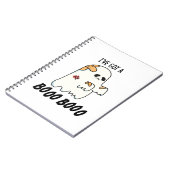 Ik Heb Een Boe Boe Grappige Halloween Geest Stunt Notitieboek (Linkerzijde)