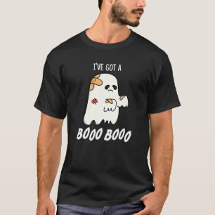 Ik heb een Boo Boo Funny Ghost Pun Dark BG T-shirt