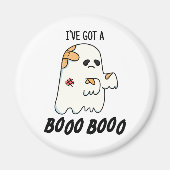 Ik heb een Boo Boo Grappige Halloween Ghost Pun Magneet (Voorkant)