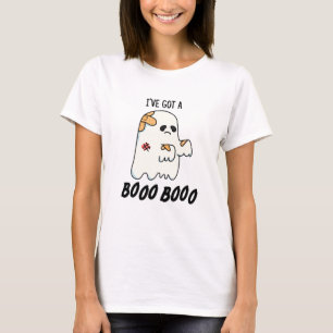 Ik heb een Boo Boo Grappige Halloween Ghost Pun T-shirt