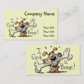 Ik heb een botte Visitekaartjes (Voorkant / Achterkant)