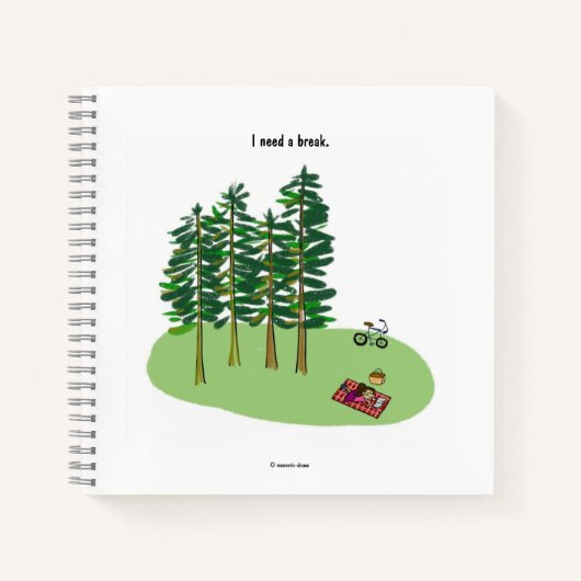 Ik heb een breekplaatje nodig notitieboek (Voorkant)