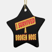 IK HEB EEN BROKEN NIEUW OVERGENOMEN KERAMISCH ORNAMENT (Links)