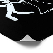 Ik heb een bruiloft bruid grappig vrijgezellenfees poster (Hoek)