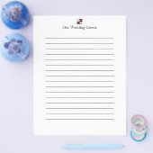 Ik heb een bruiloft voor gastboeken flyer (Enkel)