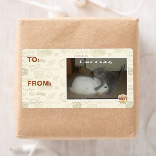 Ik heb een bunny etiket (Insitu)