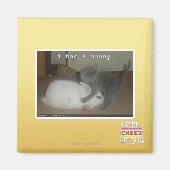 Ik heb een bunny magneet (Voorkant)