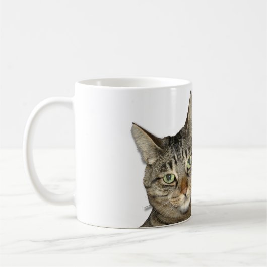 Ik heb een cattitude-probleem. koffiemok (Links)