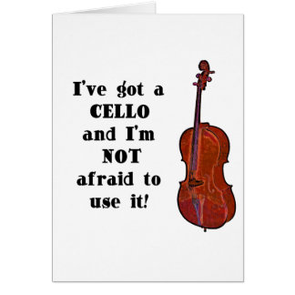 Ik heb een Cello