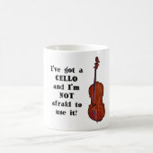 Ik heb een Cello Koffiemok (Center)