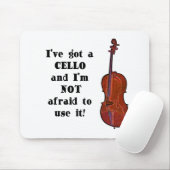 Ik heb een Cello Muismat (Met muis)