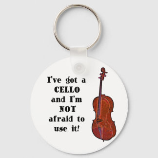 Ik heb een Cello Sleutelhanger
