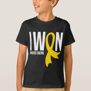 Ik heb een chemo overlevende van kanker gewonnen t-shirt