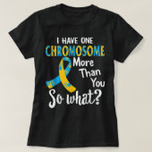 Ik heb een chromosoomspel t-shirt (Design voorkant)