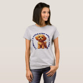 Ik heb een Cockapoo-puppy gekust T-shirt (Voorkant volledig)