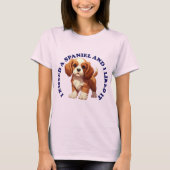Ik heb een Cocker Spaniel-puppy gekust T-shirt (Voorkant)
