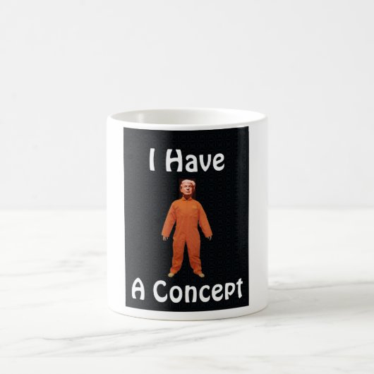 Ik heb een concept koffie Mok (Center)