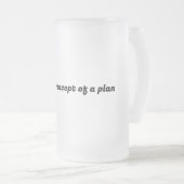 Ik heb een concept van een plan mok (Voorkant rechts)
