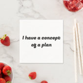 Ik heb een concept van een plan servet (Insitu)