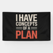 Ik heb een concept van een plan spandoek (Horizontaal)