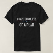 IK HEB EEN CONCEPTPLAN KAMALA TRUMP DEBAT 2024 T-SHIRT (Design voorkant)
