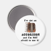 Ik heb een cordion. magneet (Voorkant / Achterkant)