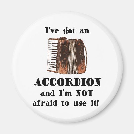Ik heb een cordion. magneet (Voorkant)