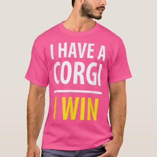 Ik heb een Corgi, ik WINDog Lover T-shirt