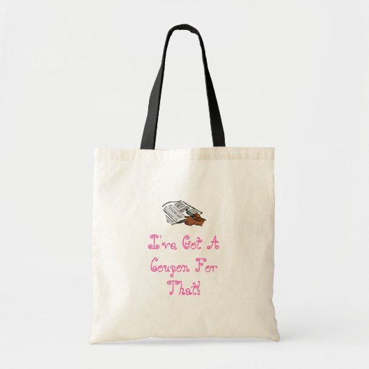 Ik heb een coupon voor die Canvas tas (Voorkant)