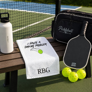 Ik heb een Dinking Probleem - Grappig Pickleball C Handdoek