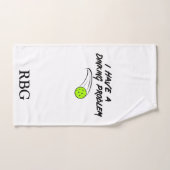 Ik heb een drankprobleem - Grappig Pickleball Gift Handdoek (Handdoek)