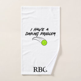 Ik heb een drankprobleem - Grappig Pickleball Gift Handdoek