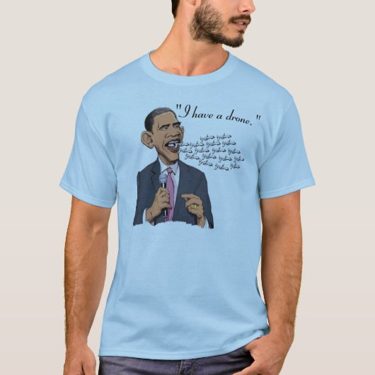 Ik heb een drone t-shirt (Voorkant)