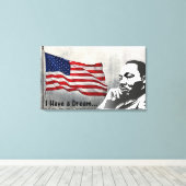Ik heb een droom canvas afdruk (Insitu (Houten vloer))