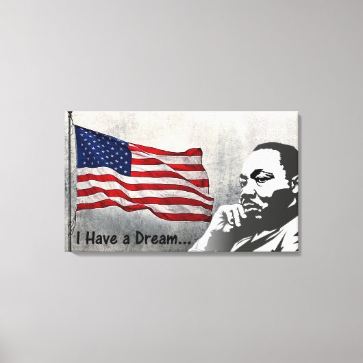 Ik heb een droom canvas afdruk (Voorkant)